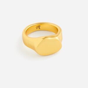 New Madewell Molten Signet Ring